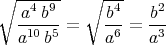 ∘49-   ∘ --4    2
ab--=    b-=  b--
a10b5      a6   a3   